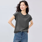Women’S Regular Fit Crew Neck Cotton Jersey Tee | Online Exclusive S - Shop Giordano