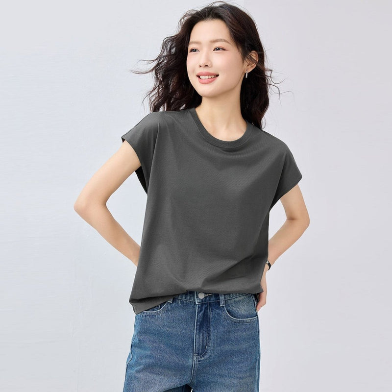 Women’S Regular Fit Crew Neck Cotton Jersey Tee | Online Exclusive S - Shop Giordano