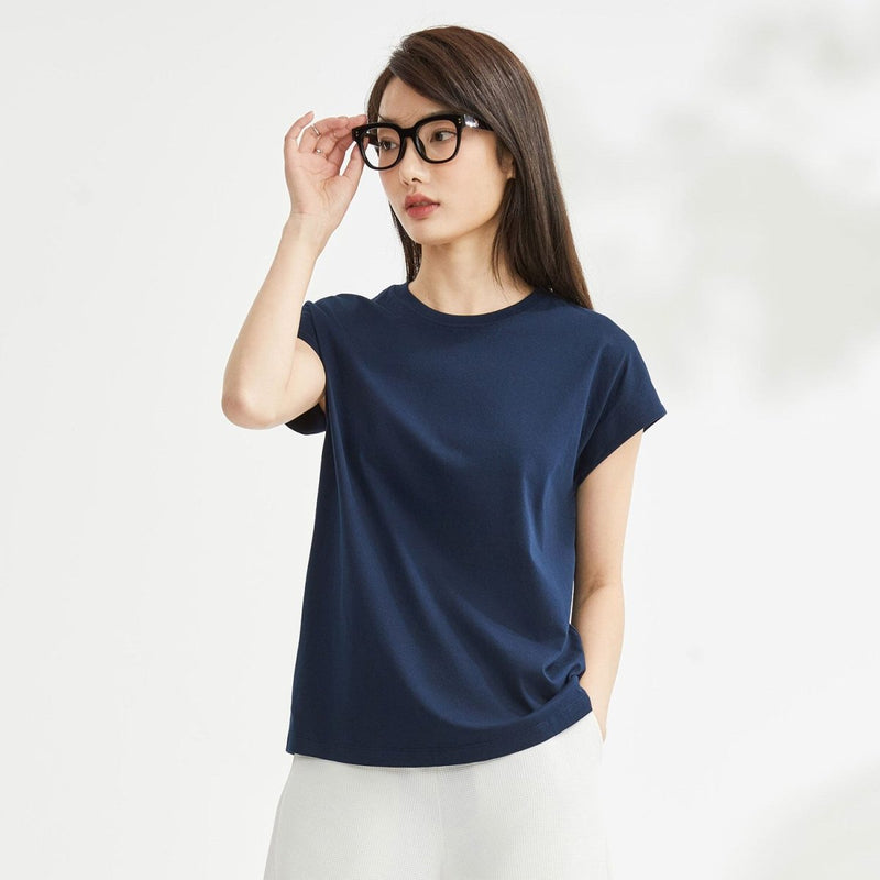 Women’S Regular Fit Crew Neck Cotton Jersey Tee | Online Exclusive S - Shop Giordano