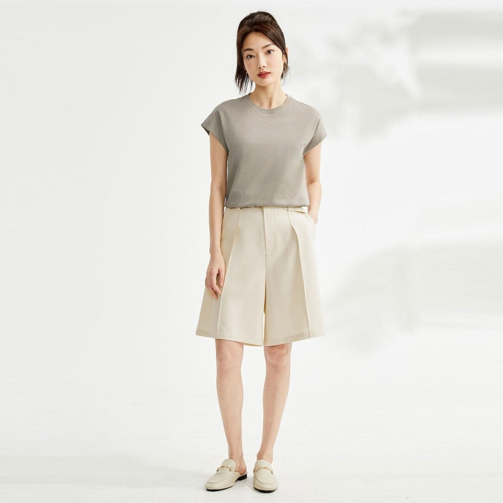 Women’S Regular Fit Crew Neck Cotton Jersey Tee | Online Exclusive S - Shop Giordano