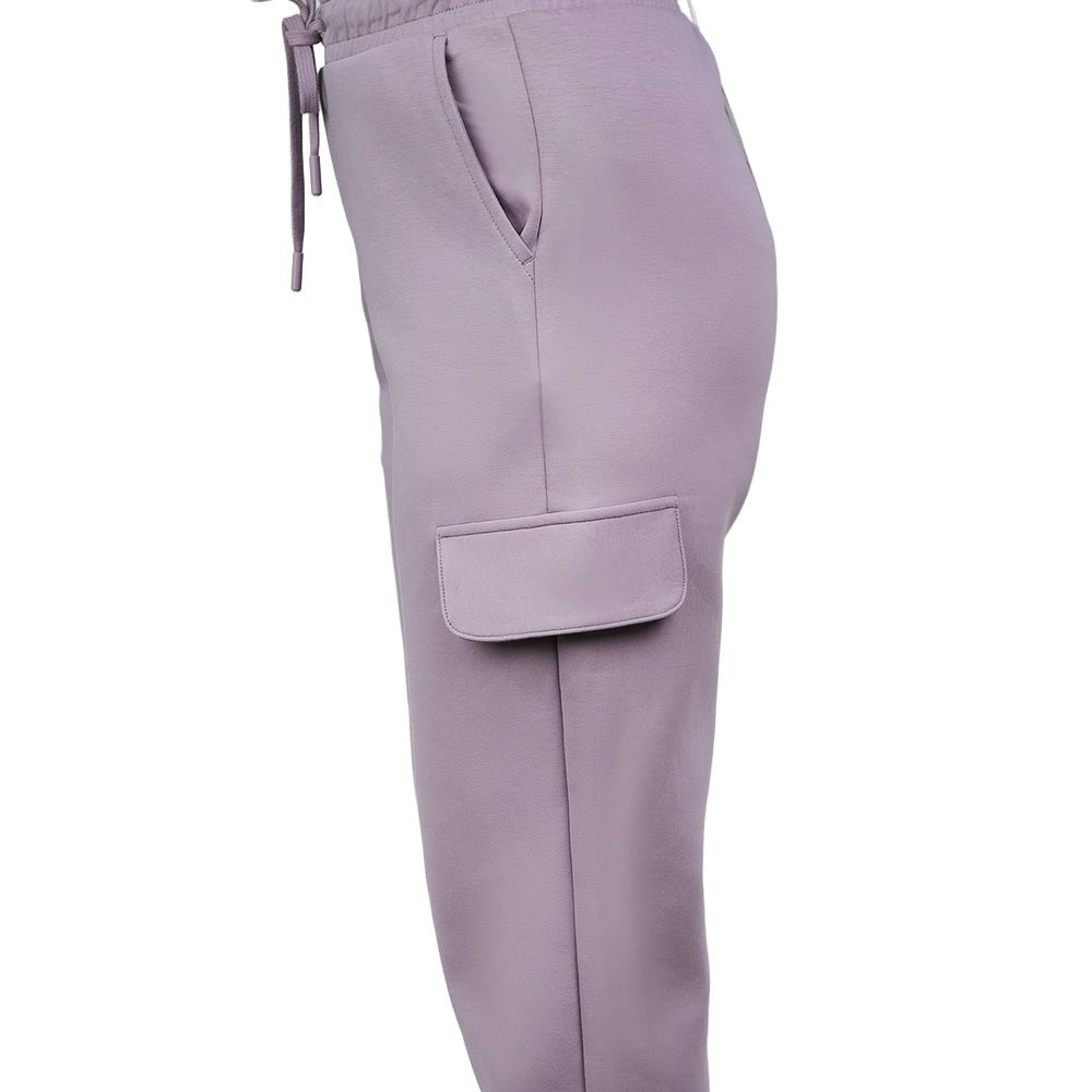 Giordano Women's Regular Fit High - Waist Interlock Knit Pants - first_variant_option_2 Premium Pants for Giordano