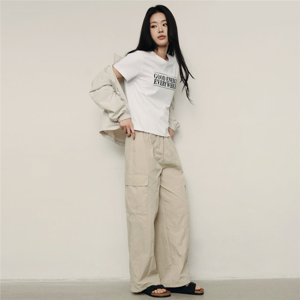 Women's Relaxed Fit Printed Crew Neck Cotton Tee | Korea Collection S - Shop Giordano