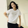 Women's Relaxed Fit Printed Crew Neck Cotton Tee | Korea Collection S - Shop Giordano