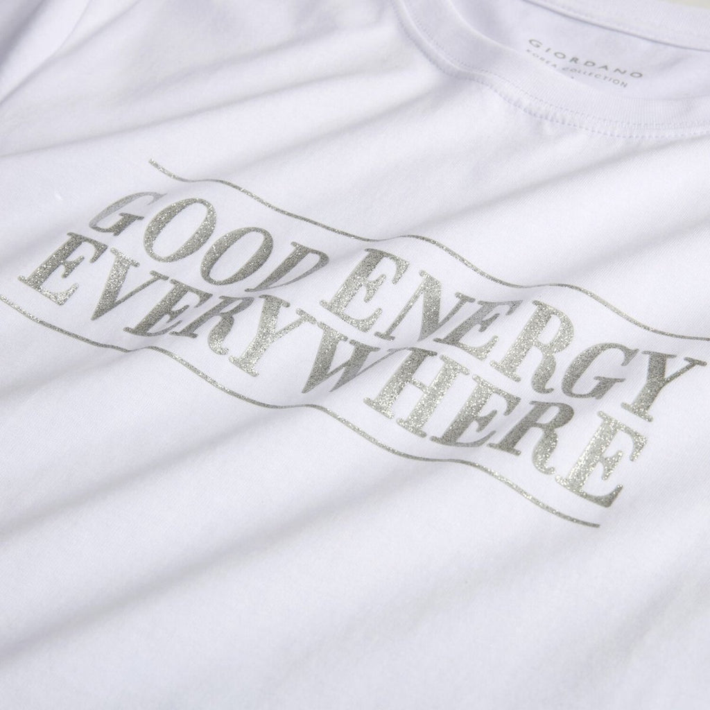 Women's Relaxed Fit Printed Crew Neck Cotton Tee | Korea Collection S - Shop Giordano