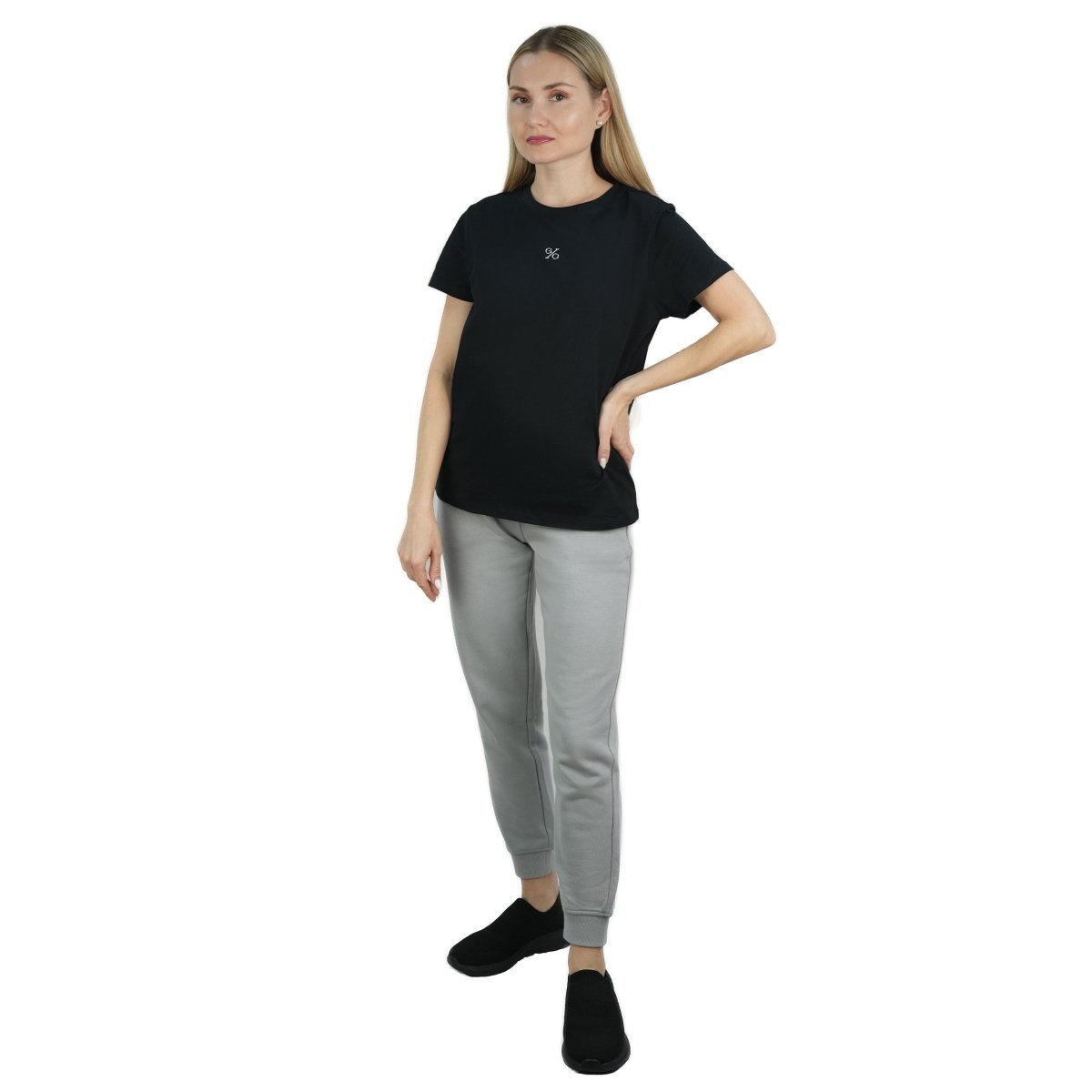 Women's Signature Print Tee | Comfort Fit Crew Neck - Giordano