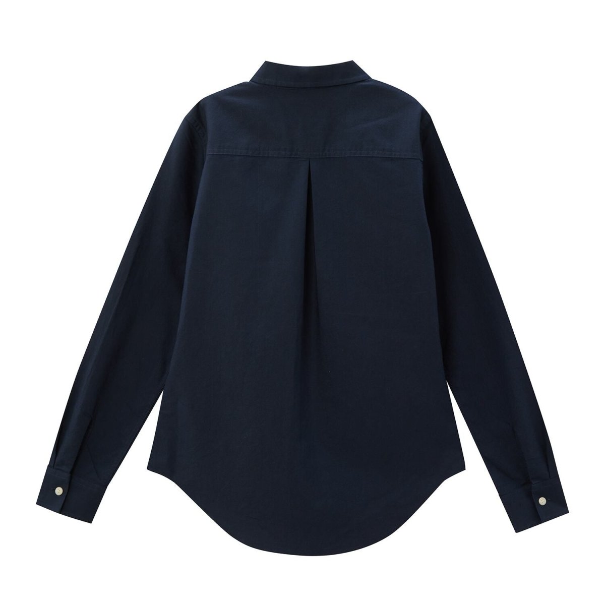 Women’S Slim Fit Cotton Oxford Shirt – Acute Collar With Embroidery S - Shop Giordano