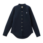 Women’S Slim Fit Cotton Oxford Shirt – Acute Collar With Embroidery S - Shop Giordano