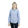 Women’S Slim Fit Cotton Oxford Shirt | Acute Collar With Embroidery S - Shop Giordano