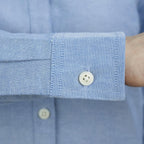 Women’S Slim Fit Cotton Oxford Shirt | Acute Collar With Embroidery S - Shop Giordano