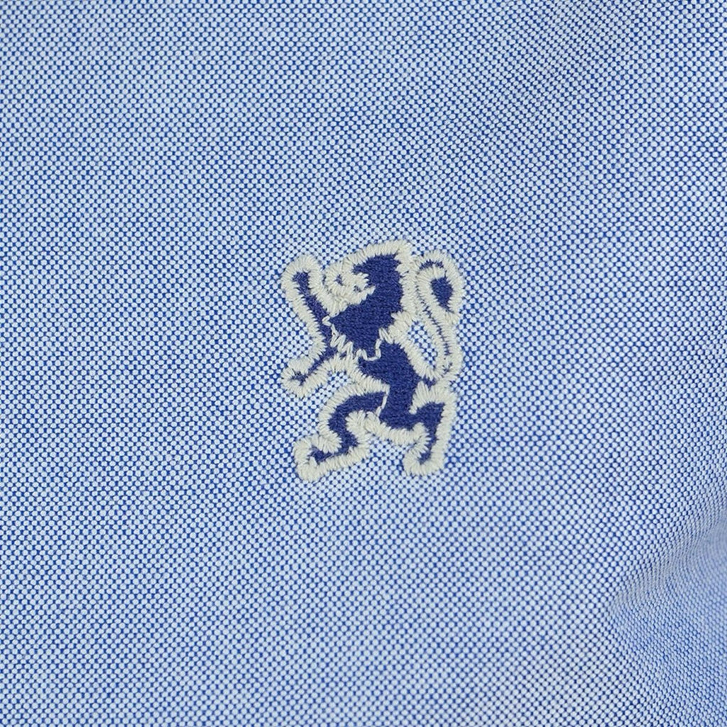 Women’S Slim Fit Cotton Oxford Shirt | Acute Collar With Embroidery S - Shop Giordano