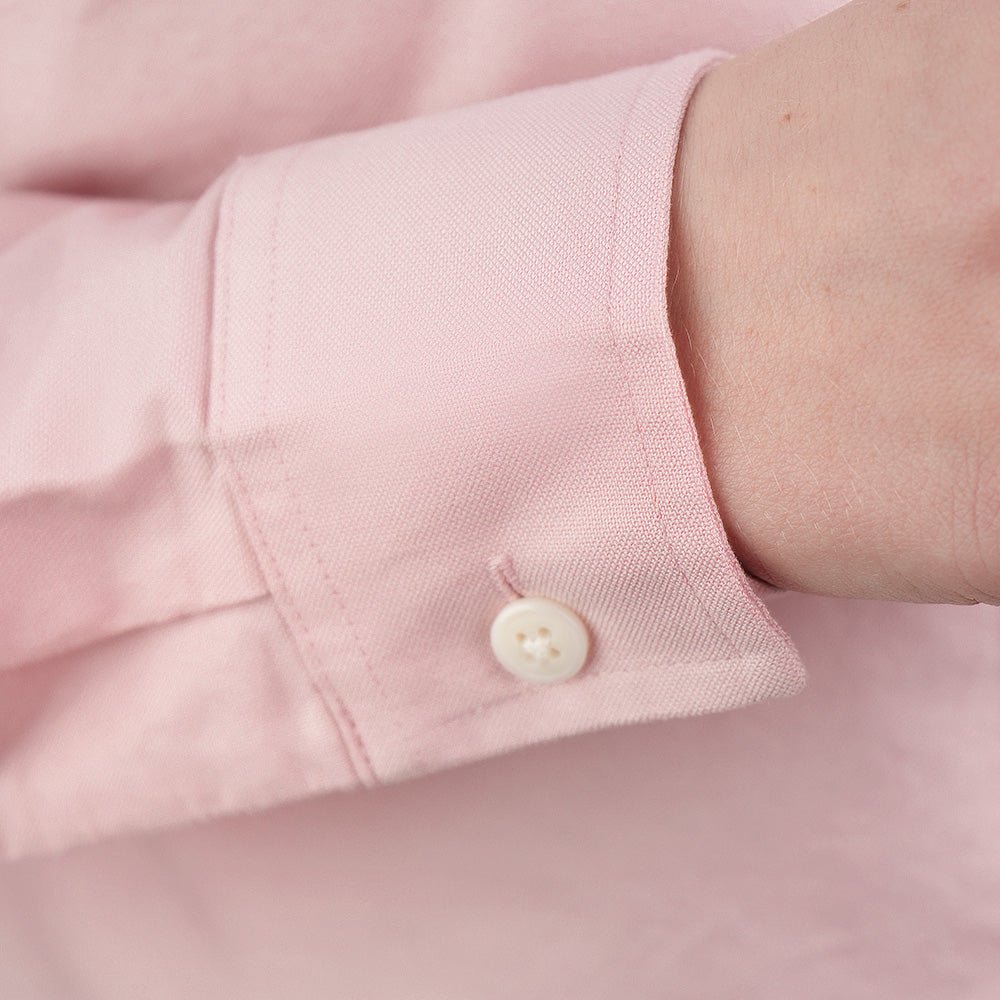 Giordano Women's Slim Fit Cotton Oxford Shirt | Acute Collar With Embroidery - first_variant_option_2 Premium Shirt for Giordano