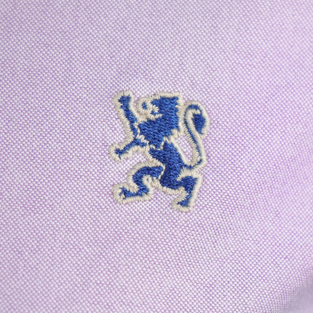 Giordano Women's Slim Fit Cotton Oxford Shirt | Acute Collar With Embroidery - first_variant_option_2 Premium Shirt for Giordano