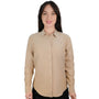 Giordano Women's Slim Fit Cotton Oxford Shirt | Acute Collar With Embroidery - first_variant_option_2 Premium Shirt for Giordano