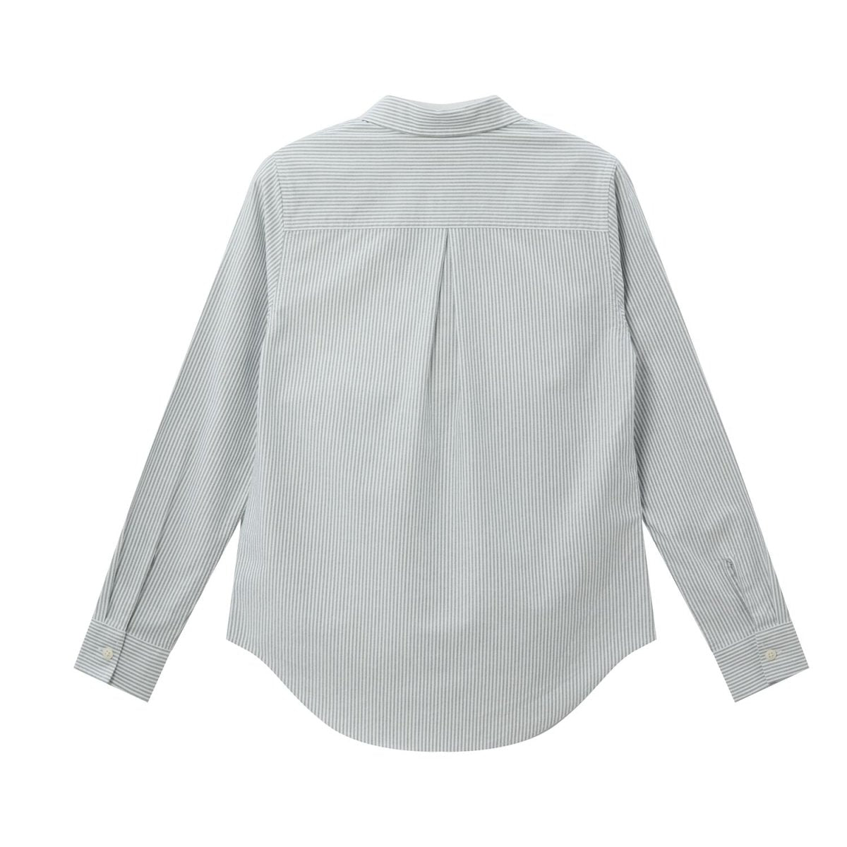 Women’S Slim Fit Cotton Oxford Shirt | Acute Collar With Embroidery S - Shop Giordano