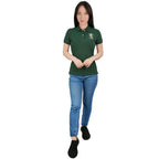 Giordano Women's Slim Fit Embroidered 3D Lion Polo - first_variant_option_2 Premium Polo for Giordano