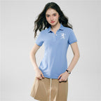 Women’S Slim Fit Embroidered 3D Lion Polo S - Shop Giordano