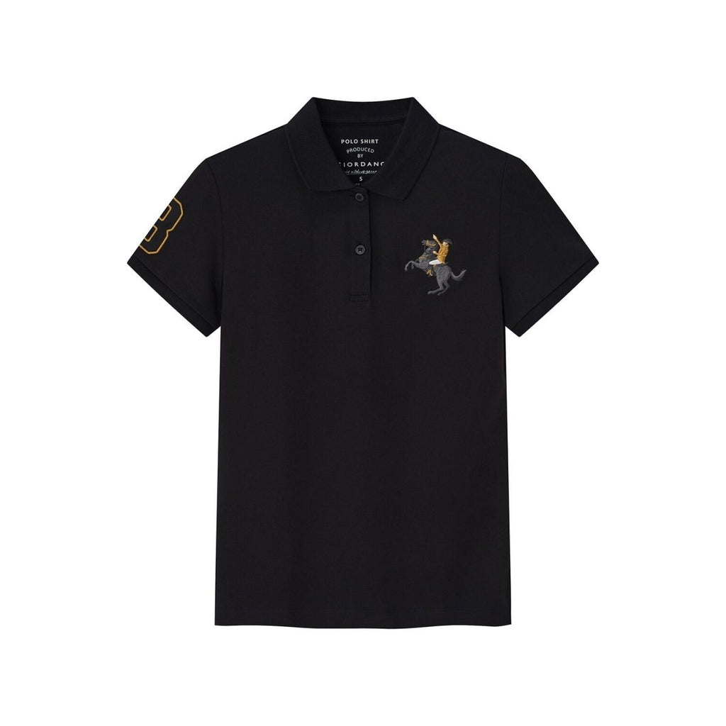 Women’S Slim Fit Embroidered Napoleon Polo S - Shop Giordano