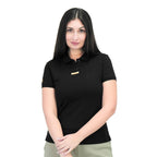Giordano Women's Slim Fit Embroidery Bold Polo (Liquid Touch) - Premium Polo
