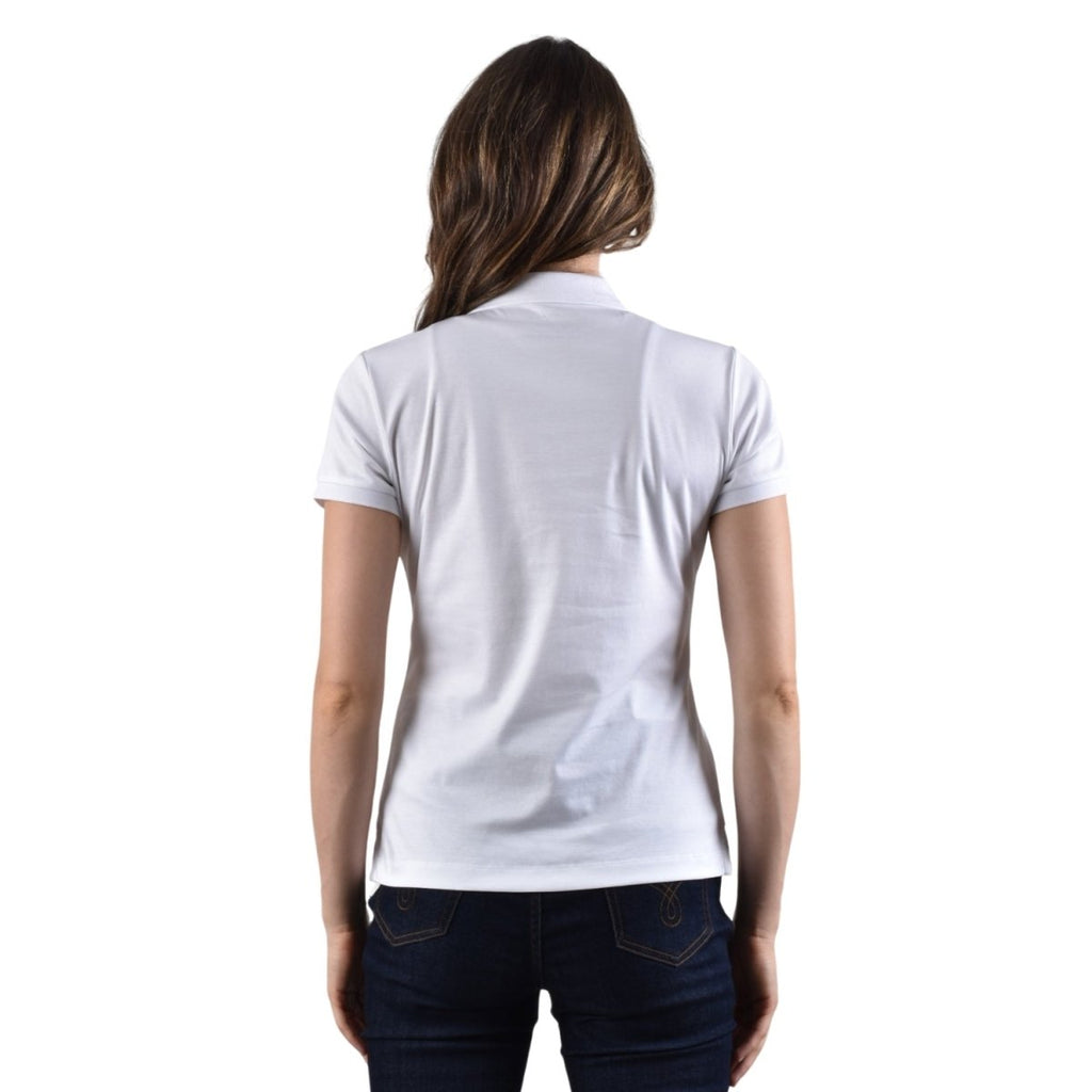 Giordano Women's Slim Fit Embroidery Bold Polo (Liquid Touch) - Premium Polo