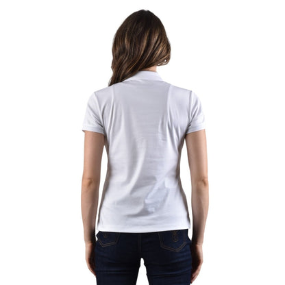 Women's Slim Fit Embroidery Bold Polo (Liquid Touch) - Giordano
