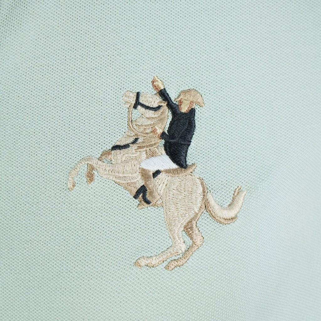 Women's Slim Fit Napoleon Embroidery Polo S - Shop Giordano