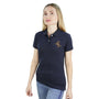Women's Slim Fit Napoleon Embroidery Polo S - Shop Giordano
