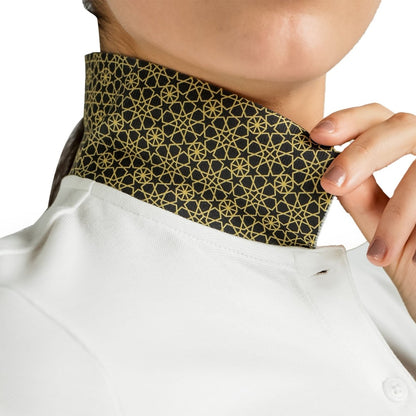 Women's Slim Fit Napoleon Embroidery Polo - Giordano