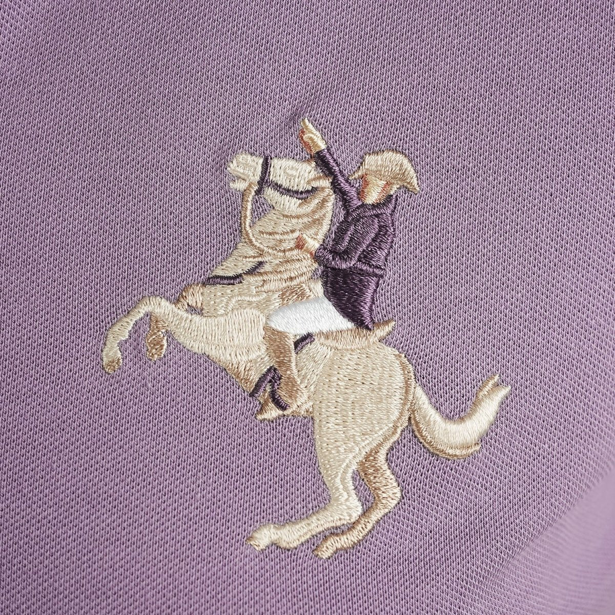 Women's Slim Fit Napoleon Embroidery Polo - Giordano