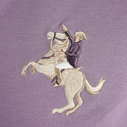 Women's Slim Fit Napoleon Embroidery Polo - Giordano