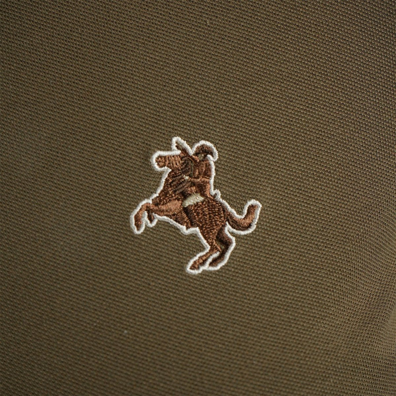 Women's Slim Fit Pique Bold Polo With Embroidery S - Shop Giordano