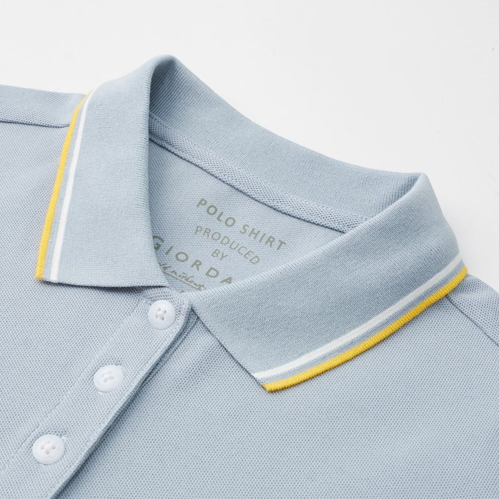 Women's Slim Fit Pique Polo Shirt S - Shop Giordano