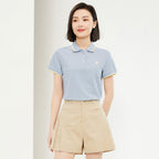 Women's Slim Fit Pique Polo Shirt S - Shop Giordano
