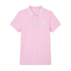 Giordano Women's Slim Pique Polo With 3D Lion Embroidery - Premium Polo
