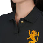 Women’S Slim Polo Shirt With 3D Lion Embroidery S - Shop Giordano
