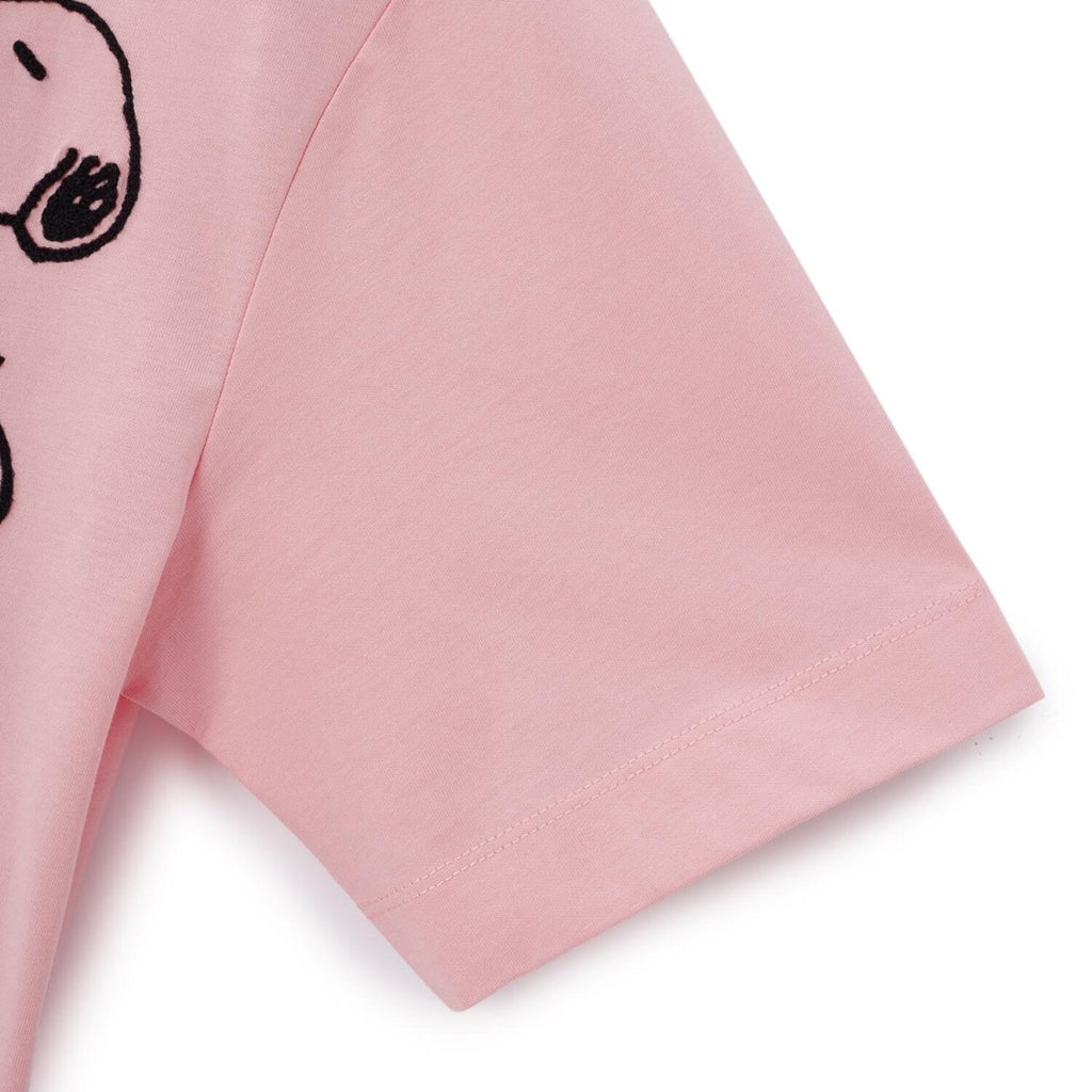 Giordano Women's Snoopy Boxy Fit Print Tee - Premium Print Tee