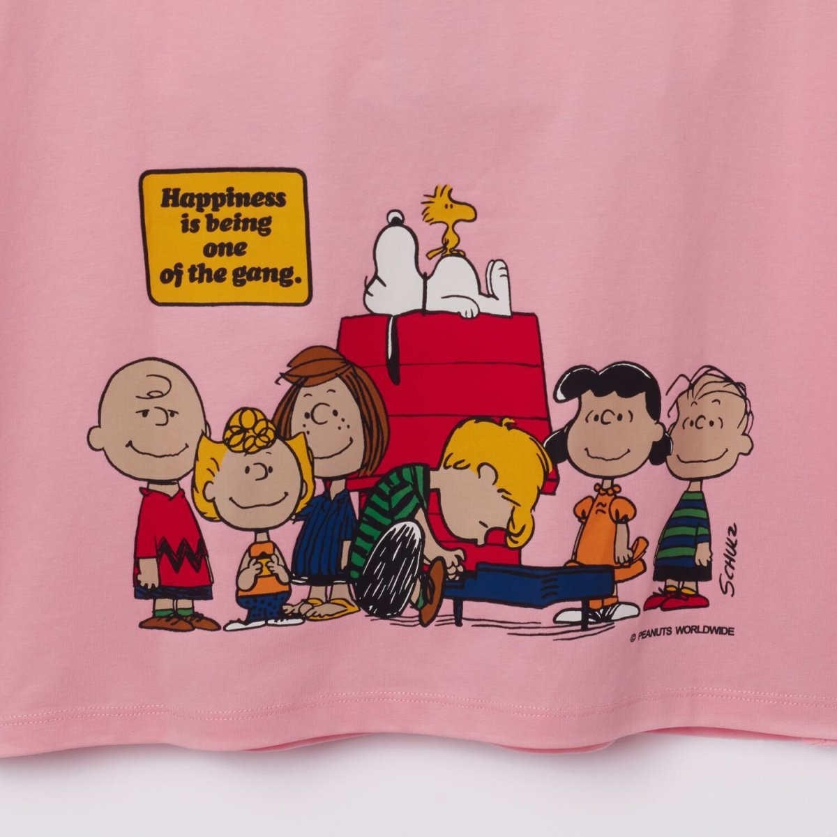 Giordano Women's Snoopy & Peanuts Print Tee - Premium Print Tee