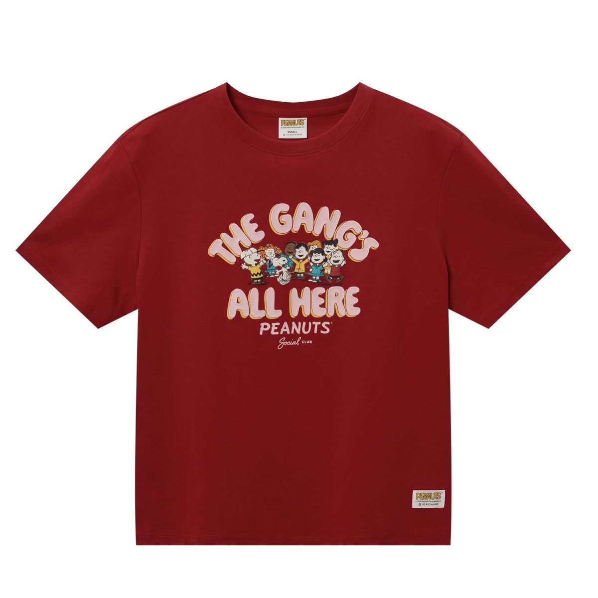 Giordano Women's Snoopy & Peanuts Print Tee - Premium Print Tee