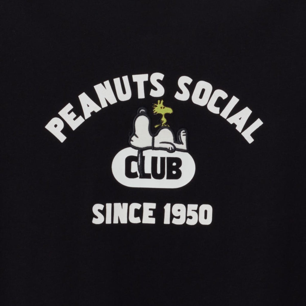 Giordano Women's Snoopy Peanuts Social Club Print Tee - Premium Print Tee
