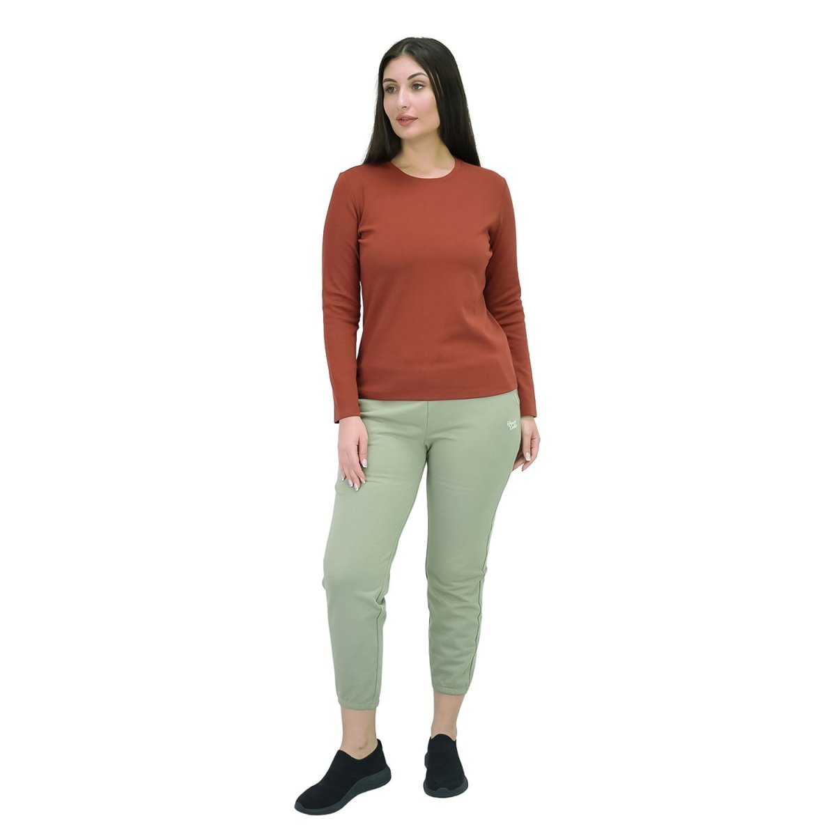 Giordano Women's Stretch Crewneck Tee - Premium Tee