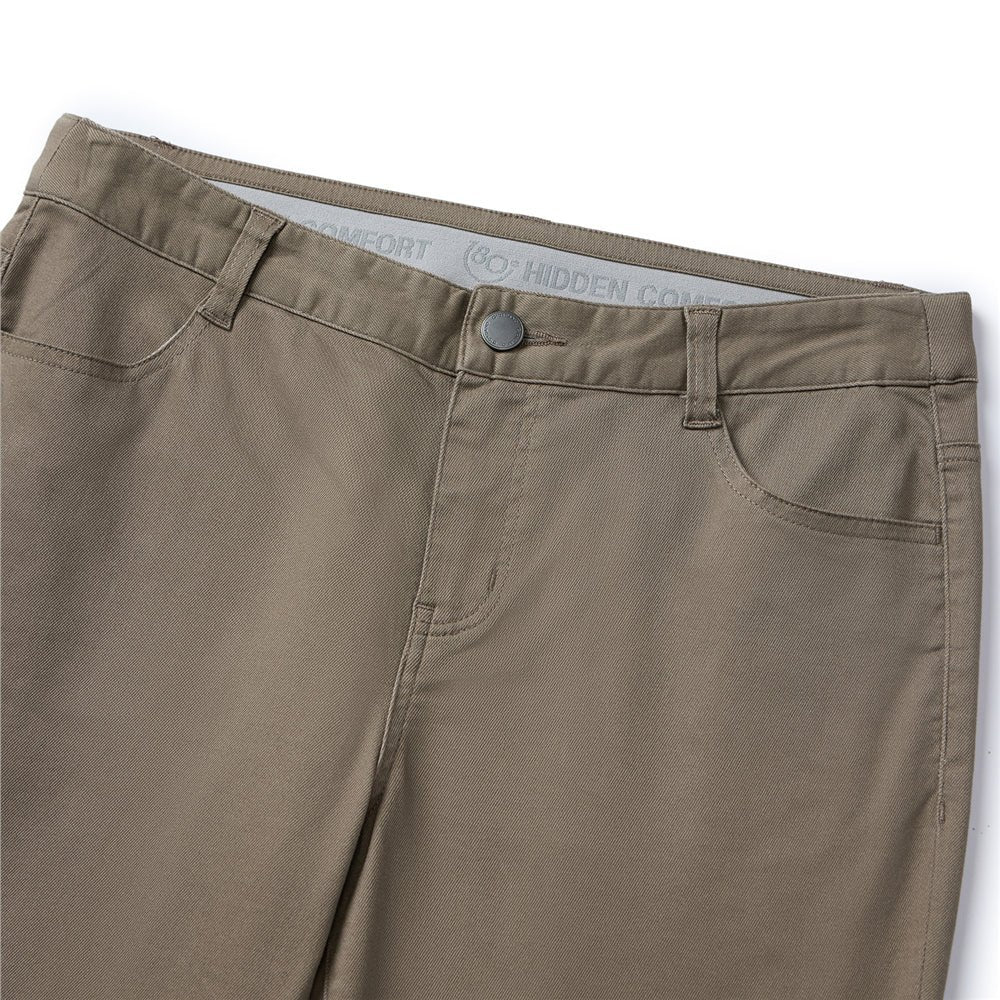 Giordano Women's Stretch Twill Khaki Pants - Premium Pants