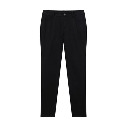 Women's Stretch Twill Khaki Pants - Giordano