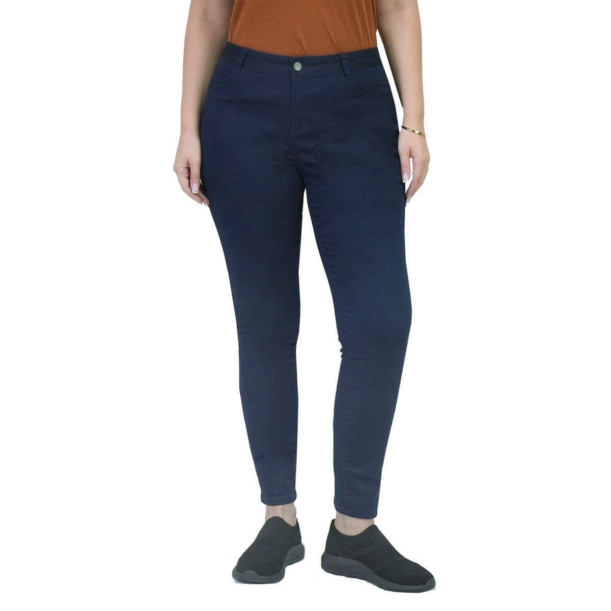 Women's Stretch Twill Khaki Pants - Giordano