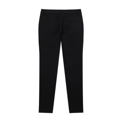 Women's Stretch Twill Khaki Pants - Giordano