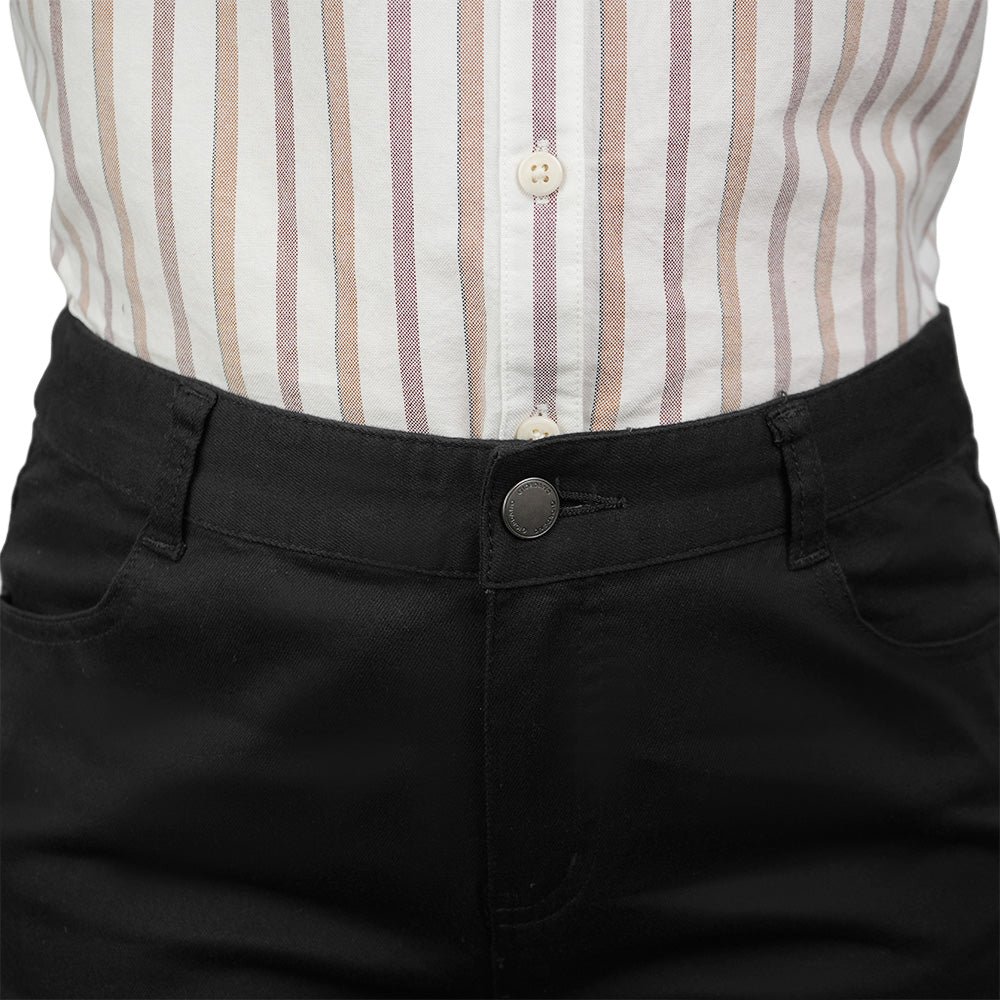 Giordano Women’s Mid - Rise Slim Tapered Stretch Twill Pants - first_variant_option_2 Premium Pants for Giordano