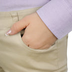 Giordano Women’s Mid - Rise Slim Tapered Stretch Twill Pants - first_variant_option_2 Premium Pants for Giordano