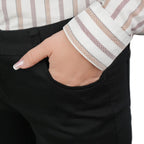 Giordano Women’s Mid - Rise Slim Tapered Stretch Twill Pants - first_variant_option_2 Premium Pants for Giordano