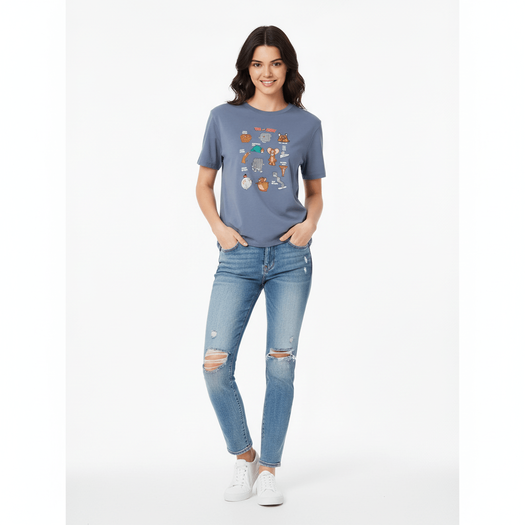 Women’S Tom & Jerry Graphic Tee S - Shop Giordano