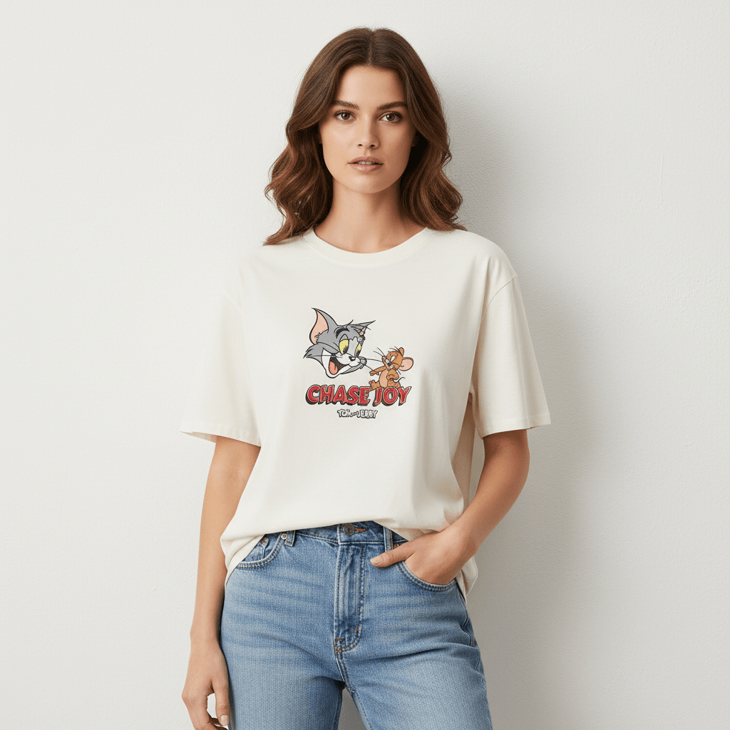 Women’S Tom & Jerry Limited Edition Printed Tee S - Shop Giordano