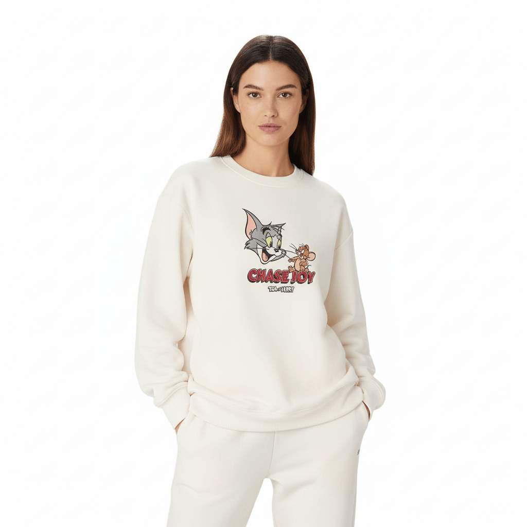Women’S Tom & Jerry Print Sweatshirt S - Shop Giordano