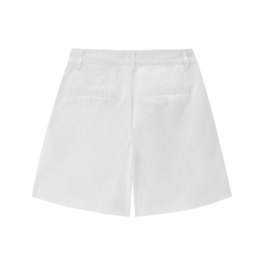 Women's Twill Wide Zipper Shorts | Korea Collection 26 - Shop Giordano